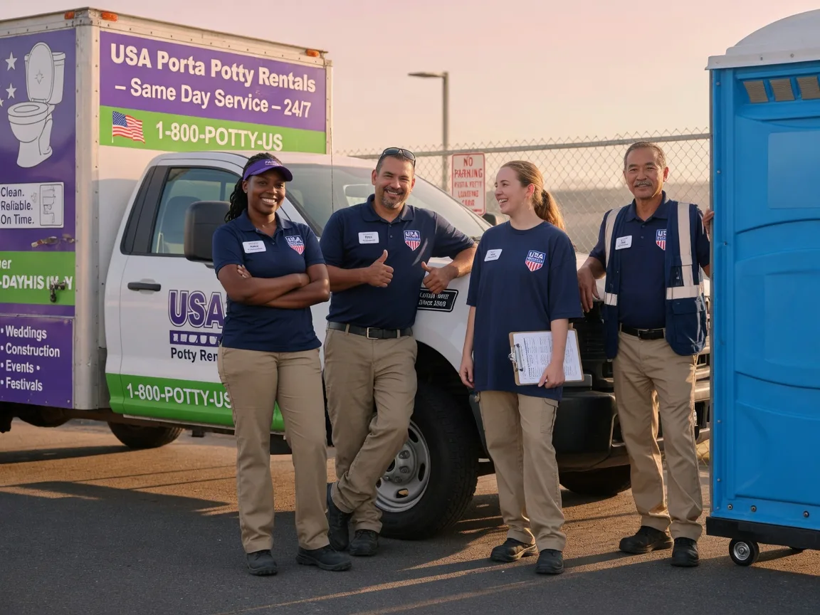 Porta Potty Rental company in Salix, PA